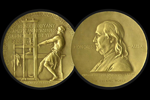 Image of Pulitzer prize coins